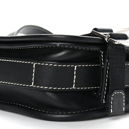 Burberry E-Canvas Giant Check Rider Crossbody Dark Cranberry 7 of 8