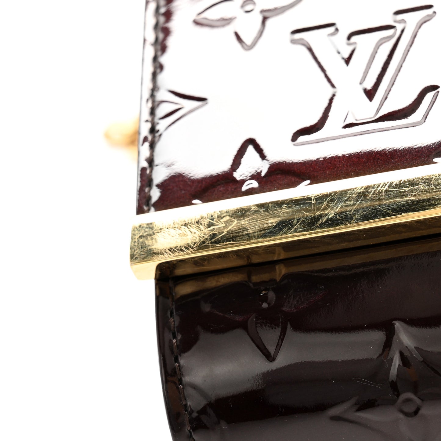 Vernis Ana Clutch Amarante