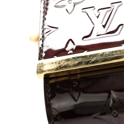 Louis Vuitton Vernis Ana Clutch Amarante 11 of 11