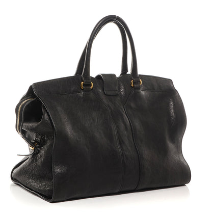 Saint Laurent Sheepskin Large Cabas ChYc Black 3 of 9