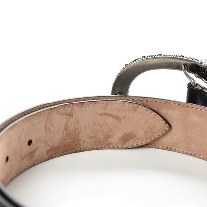 Gucci Lisse Calfskin Dionysus 35mm Belt 95 38 Black 7 of 8