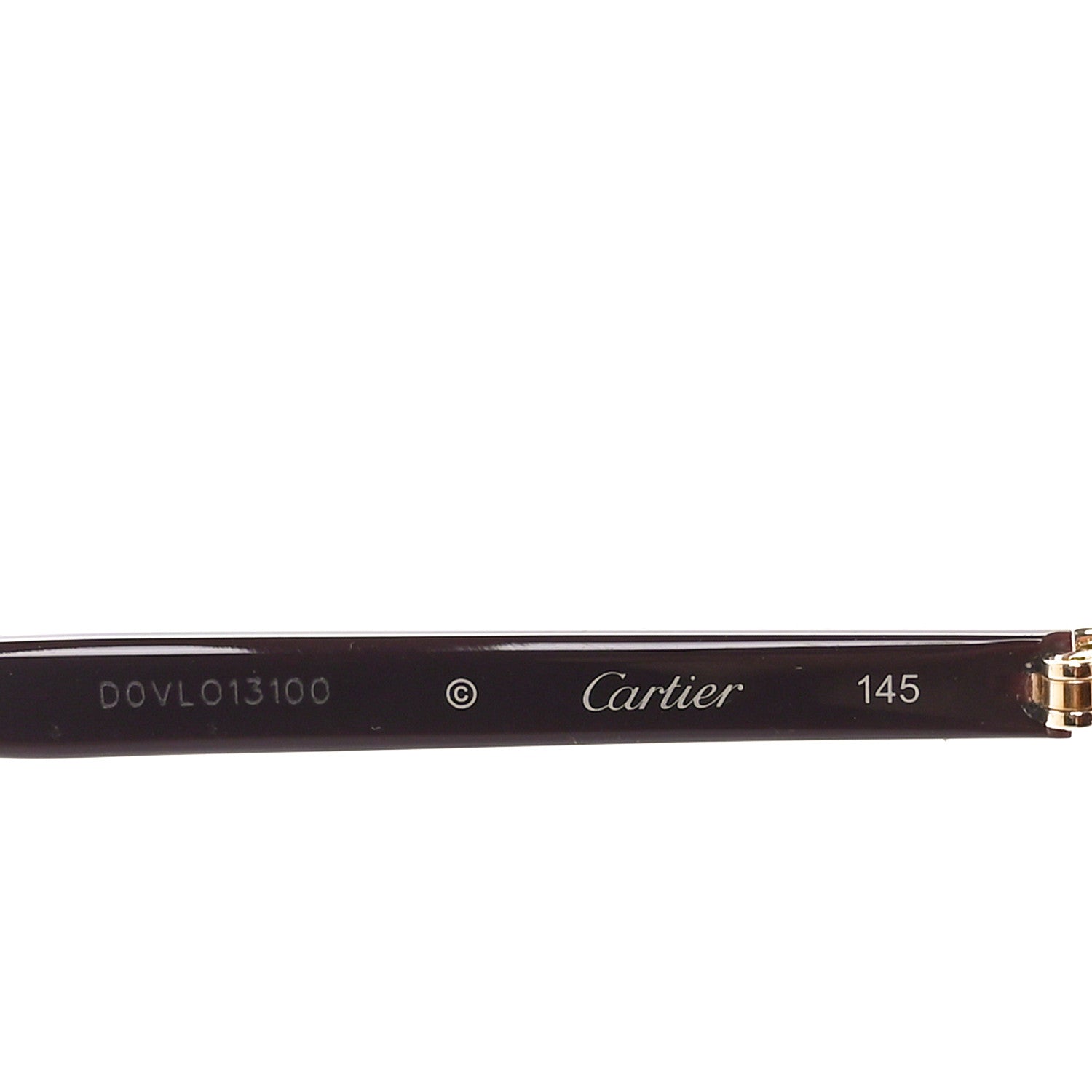 Cartier Signature C De Cartier CT0012S Sunglasses Gold 6 of 7