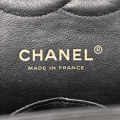 Chanel Caviar Quilted Medium Double Flap Black 7 of 13