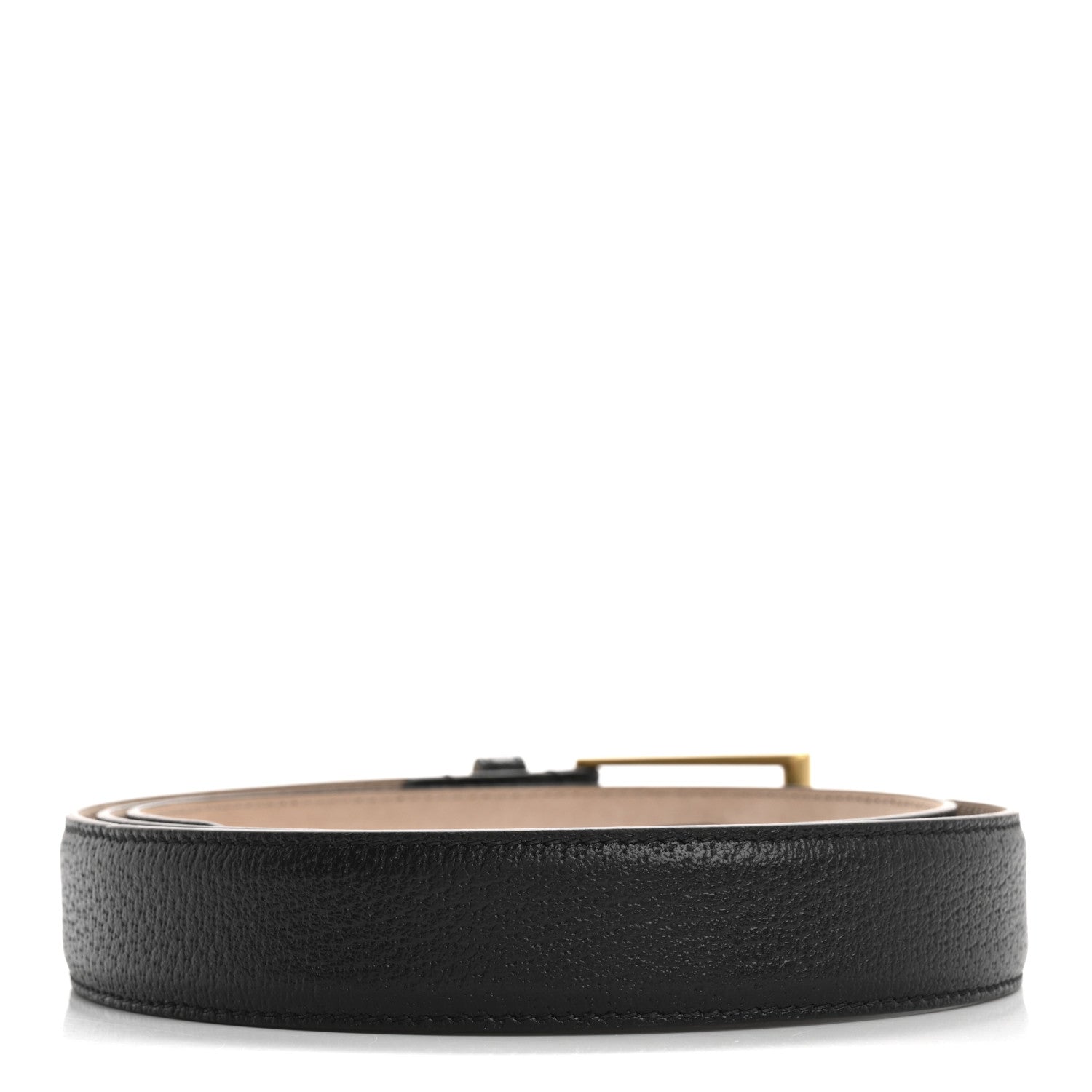 Gucci Textured Dollar Calfskin 30mm Belt 110 44 Black 2 of 6