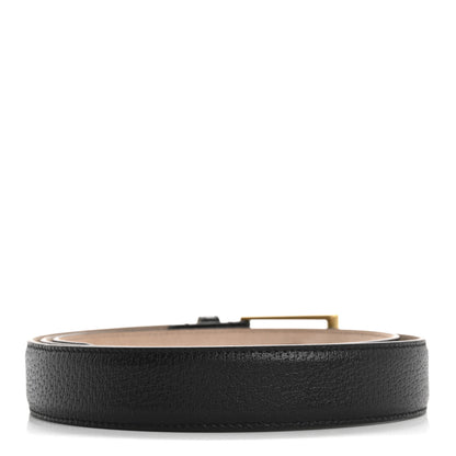 Gucci Textured Dollar Calfskin 30mm Belt 110 44 Black 2 of 6