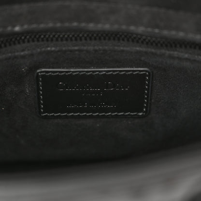 Christian Dior Calfskin Cannage Diamond Small My ABCDior Lady Dior Black 6 of 13