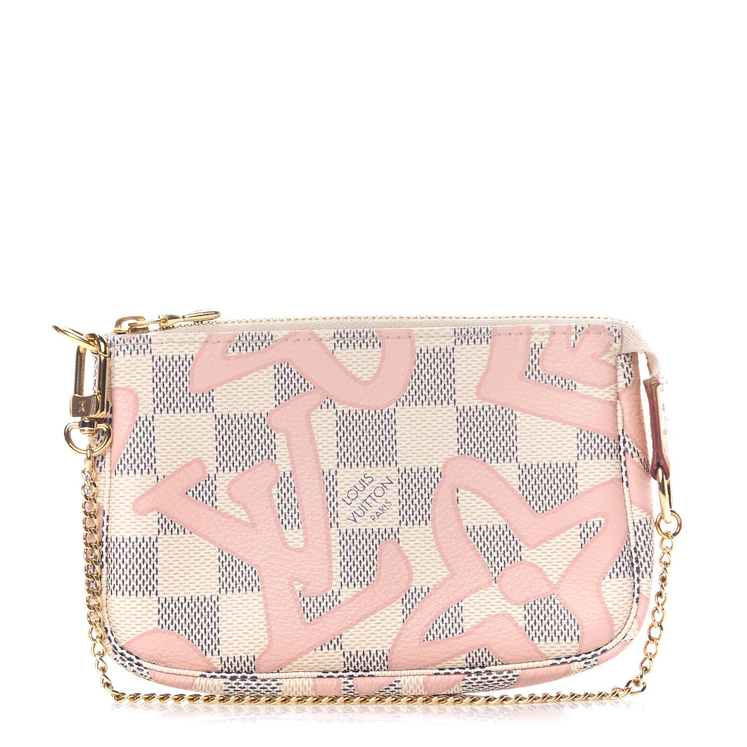Louis Vuitton Damier Azur Tahitienne Mini Pochette Accessories 1 of 13