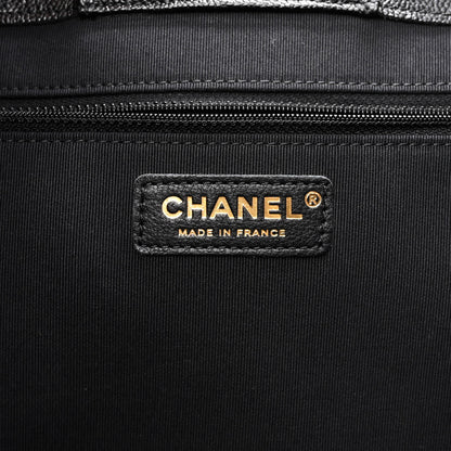 Chanel Caviar Quilted Small Shopping Tote Black 6 of 9