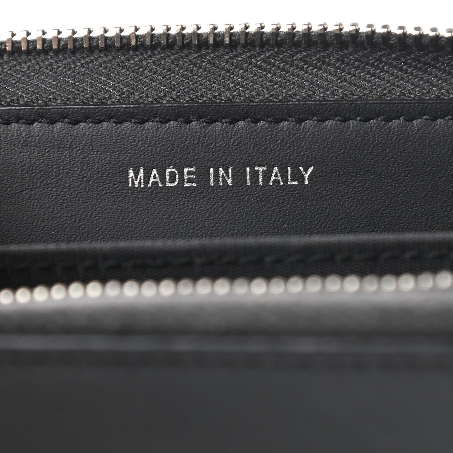 Lambskin Studded Small Timeless CC Zip Around Wallet Black