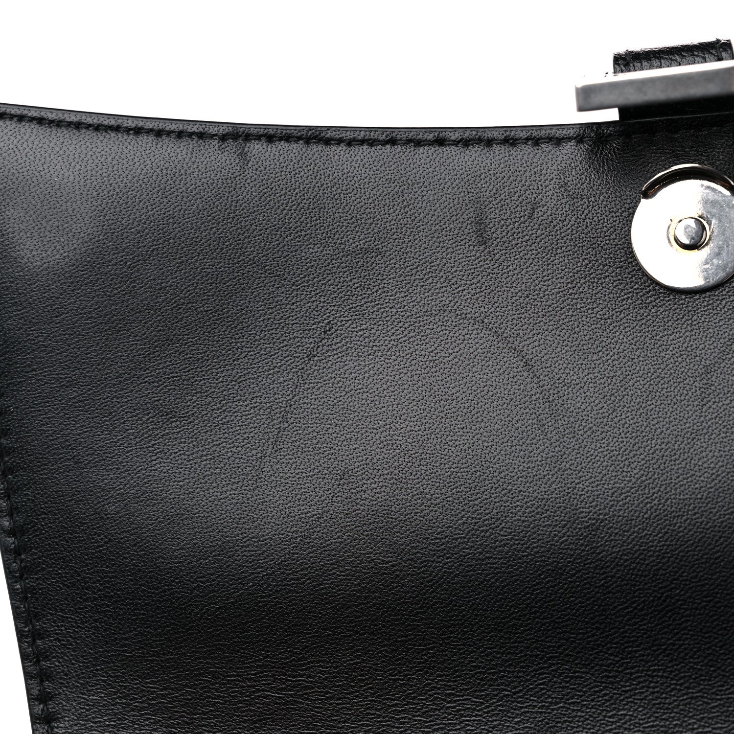 Balenciaga Grained Calfskin Medium Hourglass Top Handle Bag Black 9 of 10