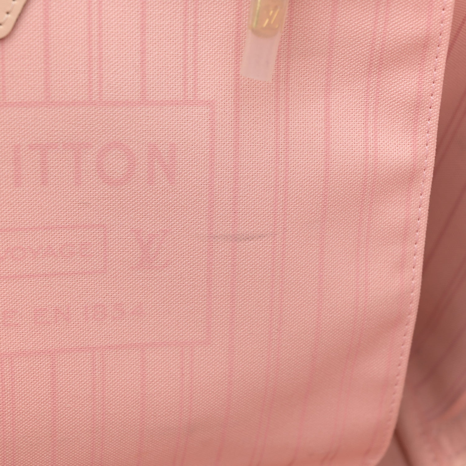 Louis Vuitton Damier Azur Braided Neverfull MM Pink 14 of 17