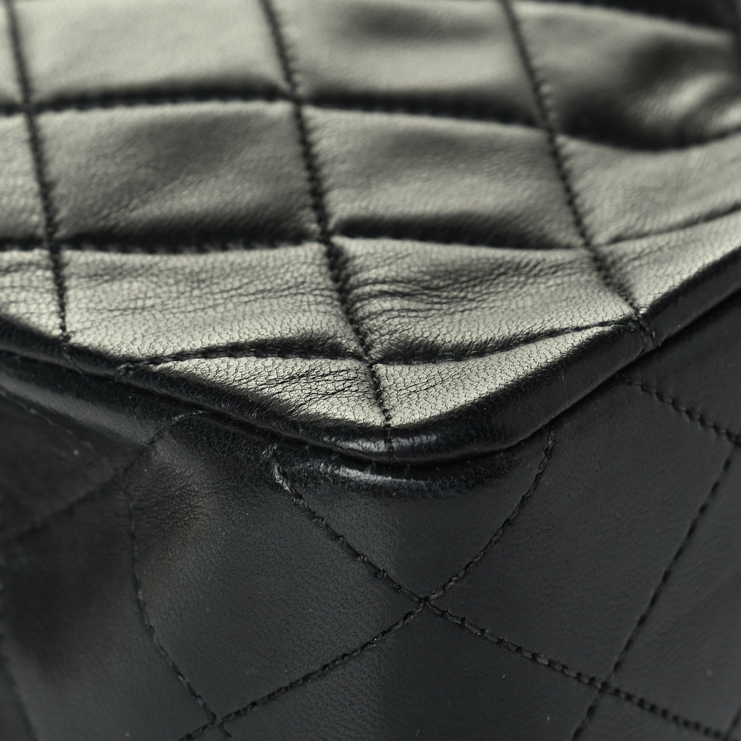 Chanel Lambskin Quilted Mini Flap Black 8 of 8