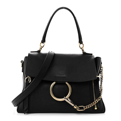 Chloe Calfskin Small Faye Day Shoulder Bag Black 1 of 11