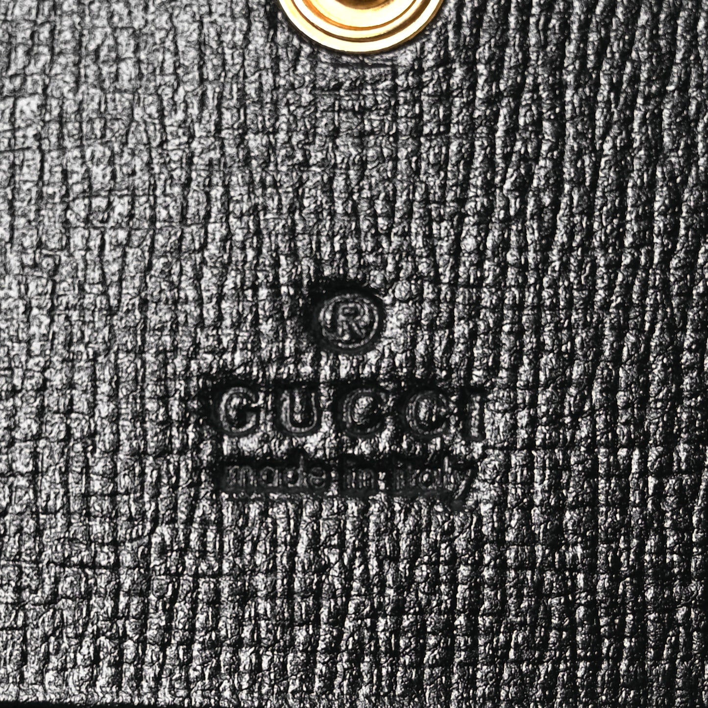 Azalea Calfskin Marina Card Case Black