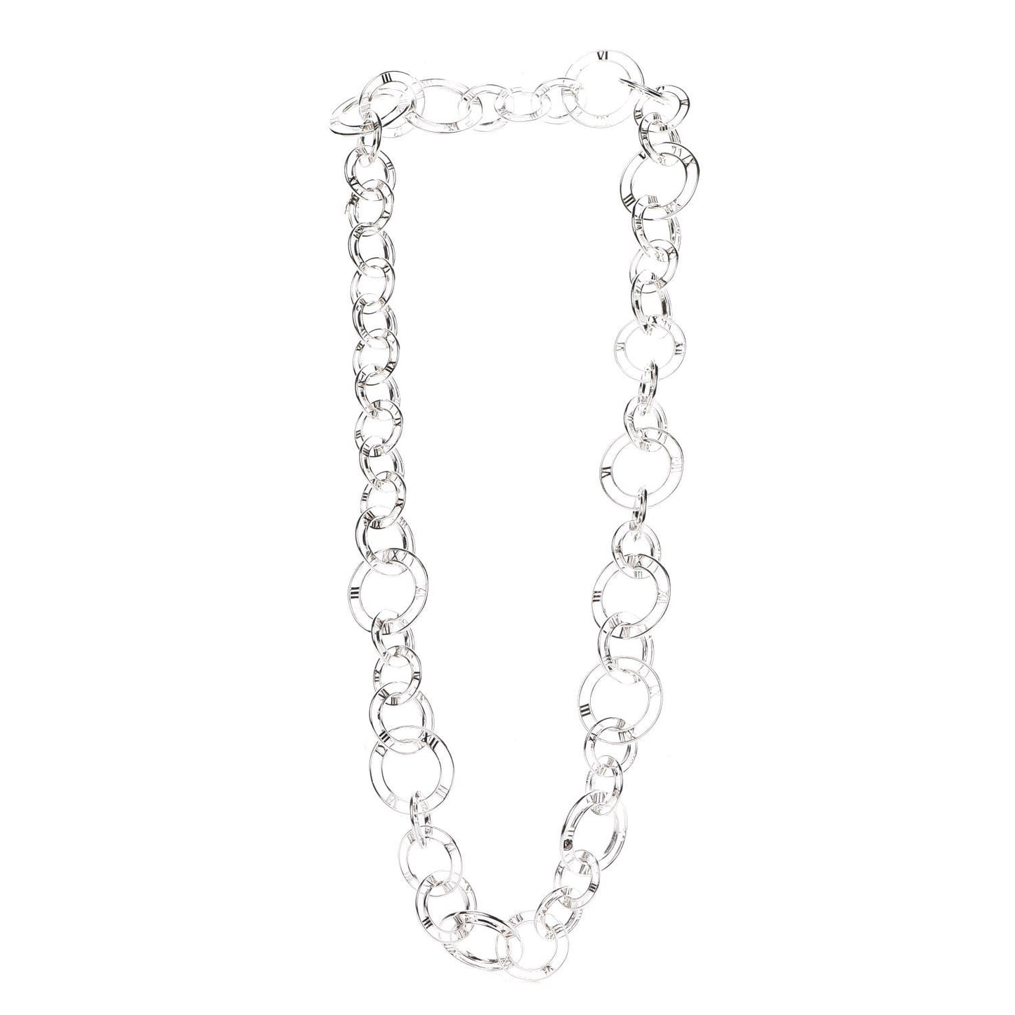 Sterling Silver Atlas Link Necklace