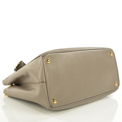Prada Saffiano Medium Galleria Double Zip Tote Argilla 6 of 11