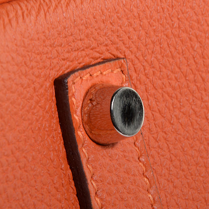 Hermes Togo Birkin 35 Orange 15 of 24