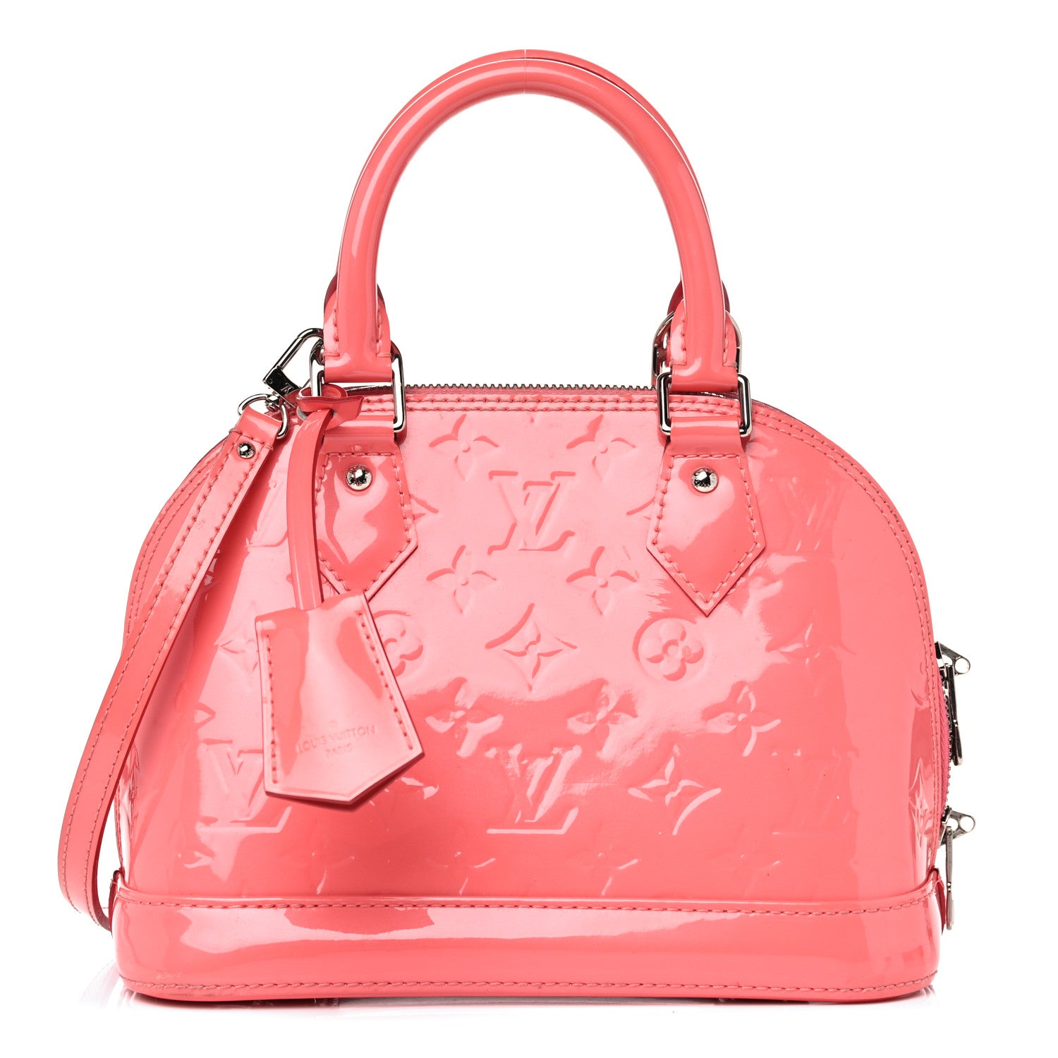 Louis Vuitton Vernis Alma BB Poppy 1 of 22