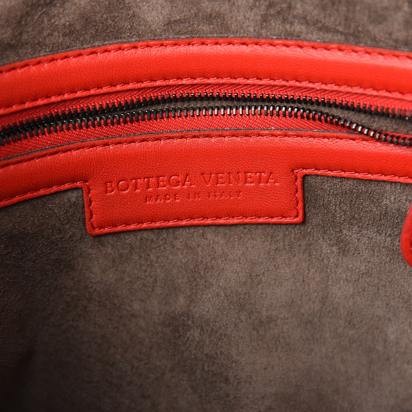 Nappa Intrecciato Nodini Crossbody Messenger New Red