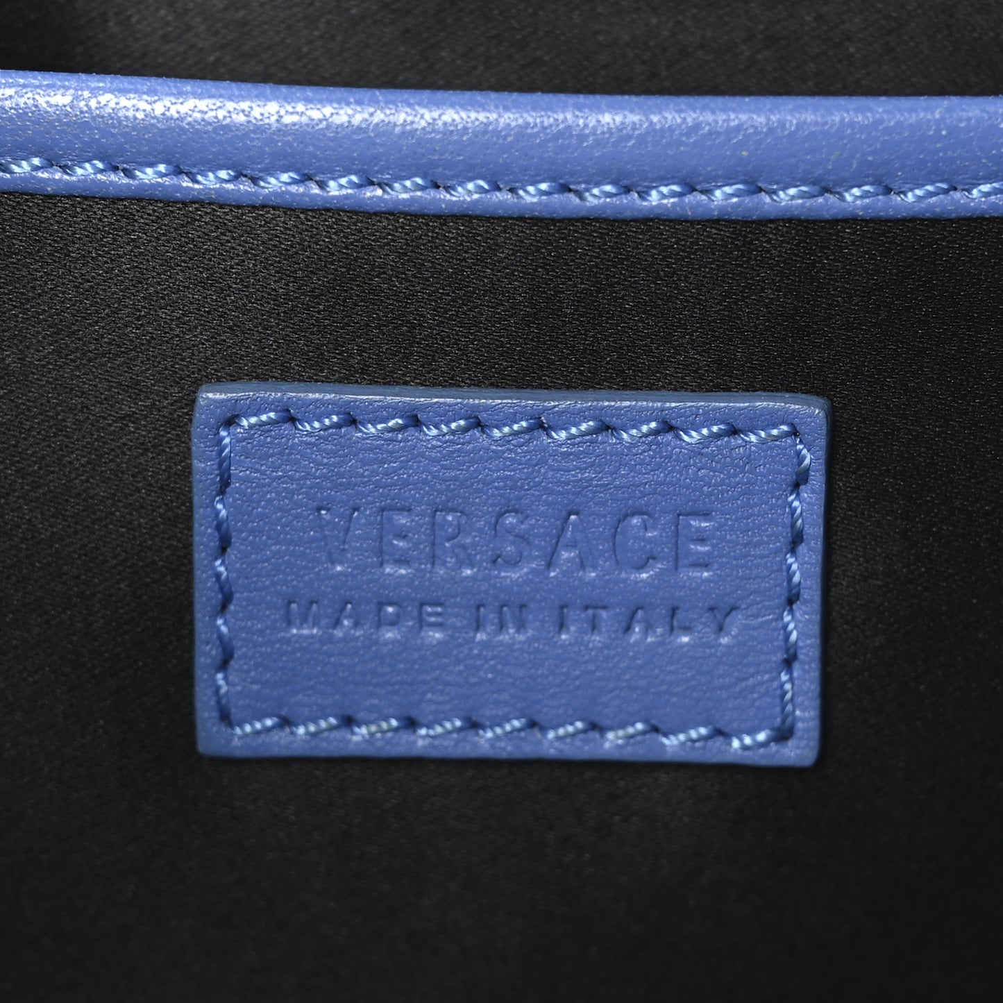 Nappa Signature Bag Blue Multicolor