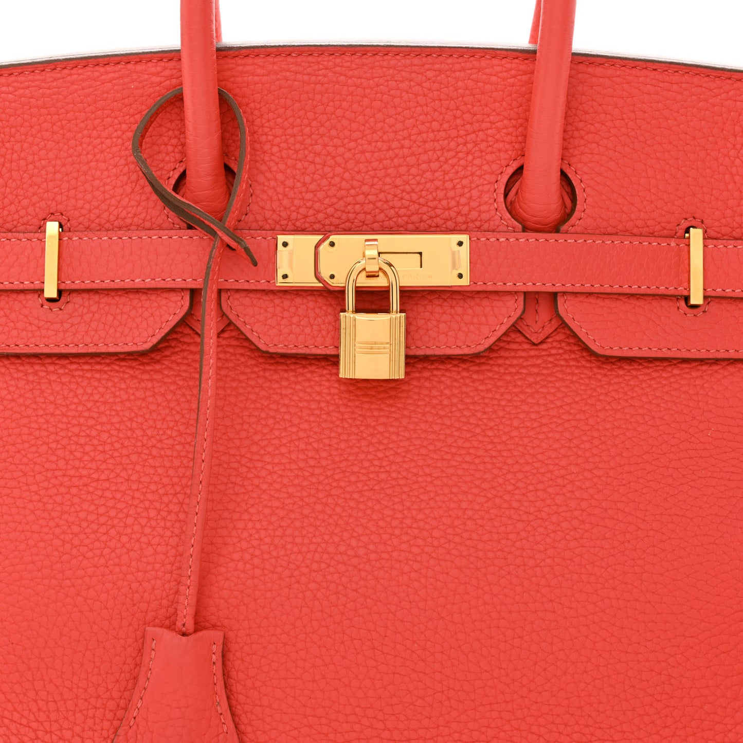 Taurillon Clemence Birkin 35 Rose Jaipur
