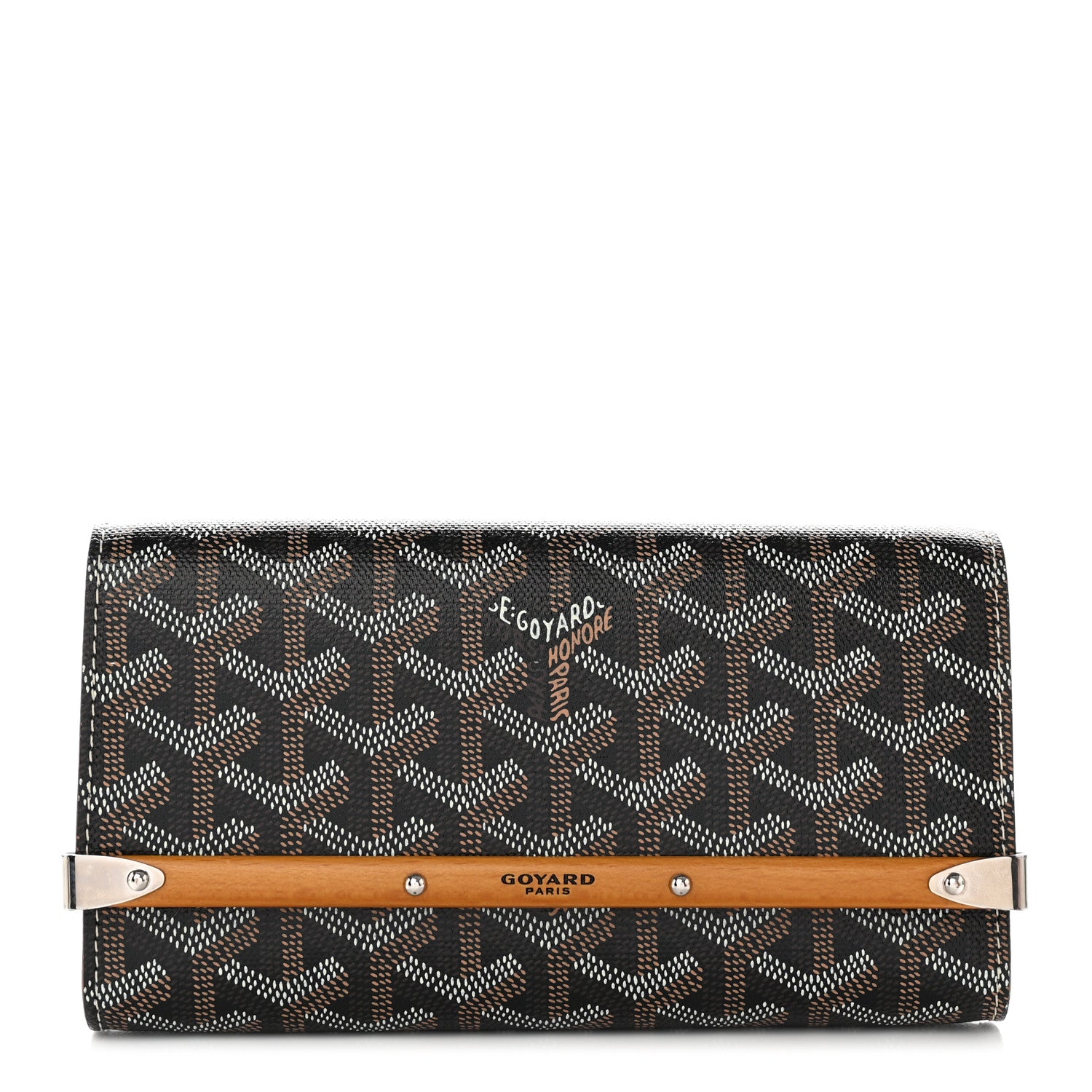 Goyard Goyardine Monte Carlo Mini Phone Case Black 1 of 10
