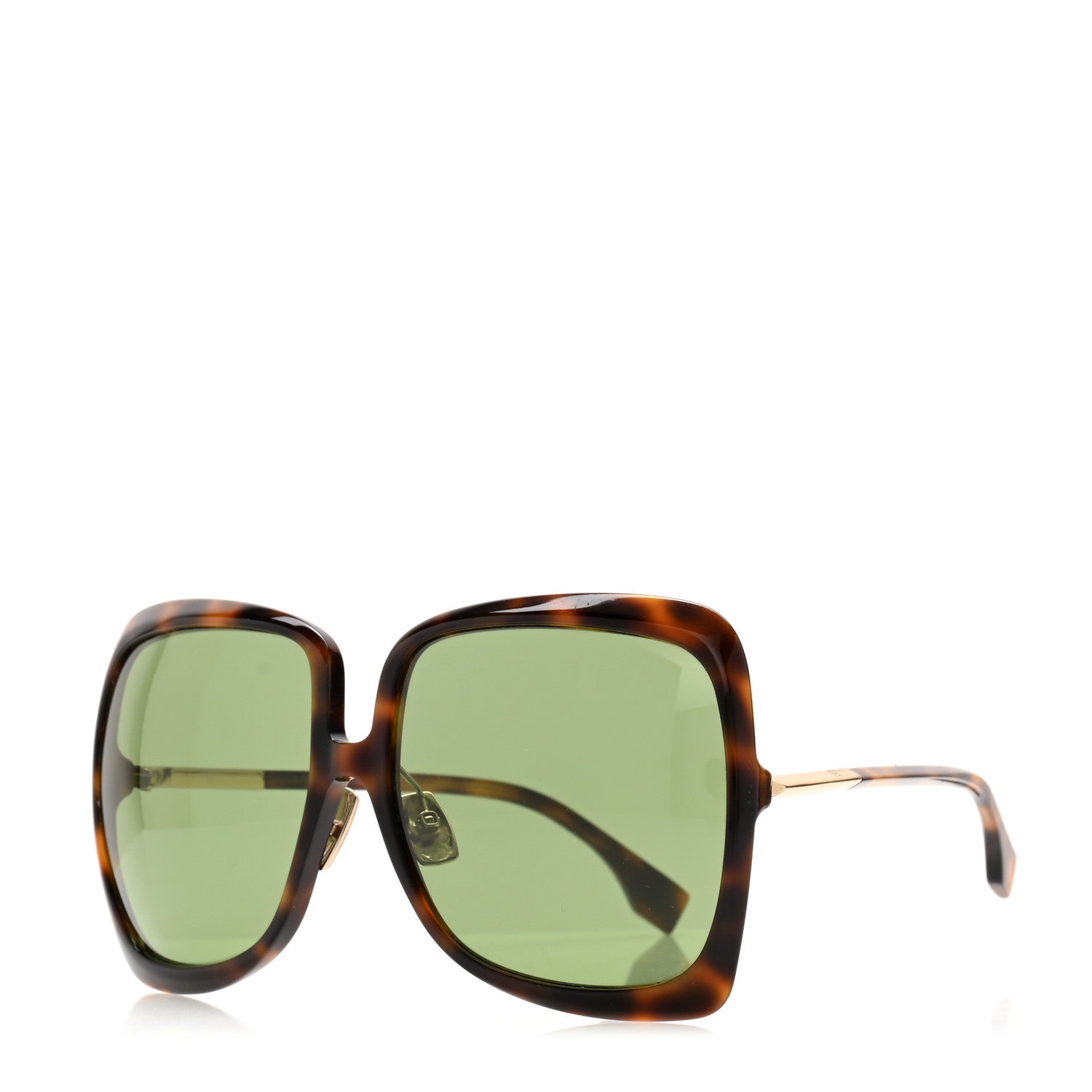Fendi Acetate Sunglasses FF 0429/S Tortoise 1 of 7