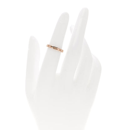 Chanel 18K Beige Gold Mini Coco Crush Ring 49 4.75 2 of 7