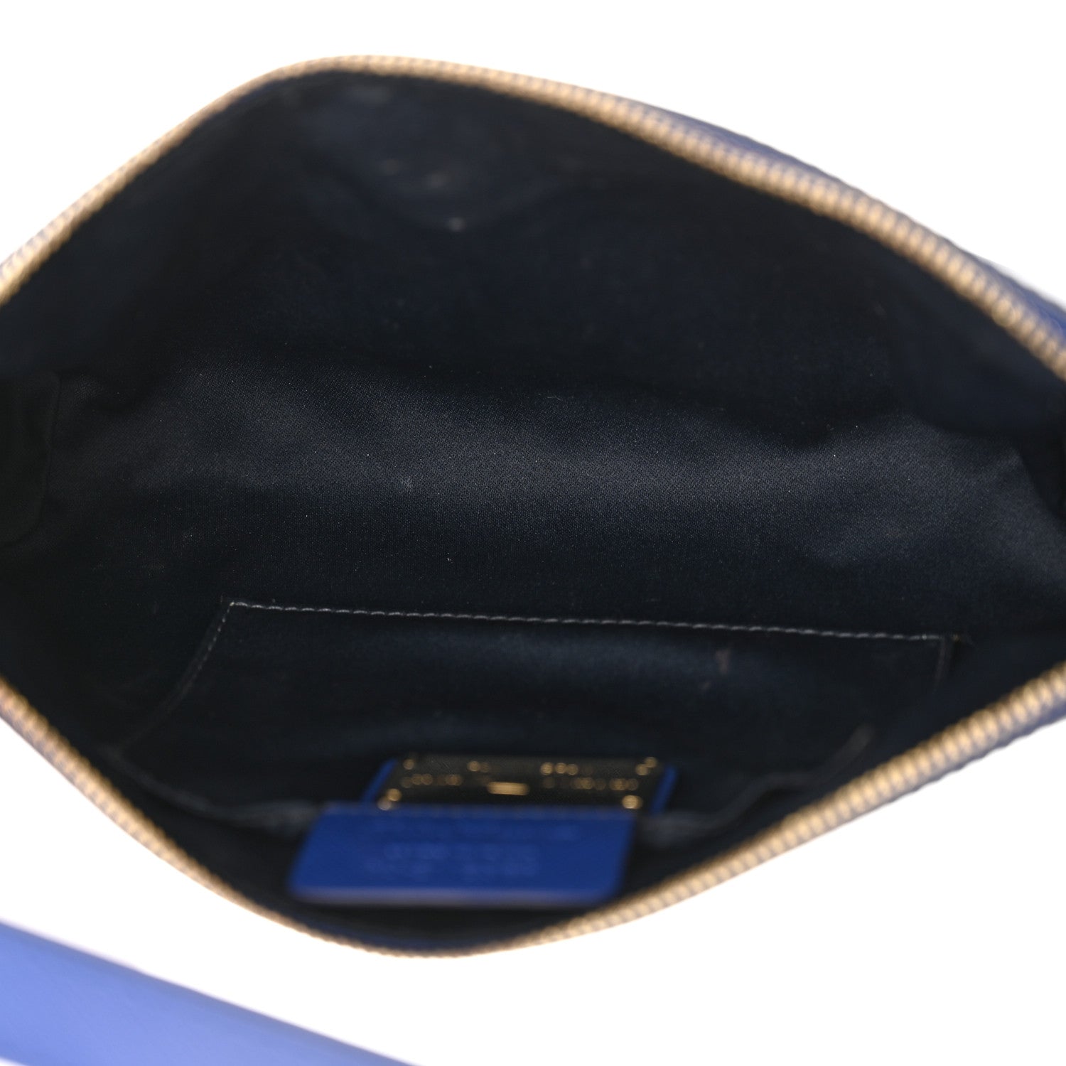 Salvatore Ferragamo Calfskin Shoulder Bag Blue 5 of 11