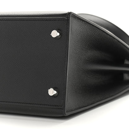 Hermes Epsom Kelly Sellier 28 Black 8 of 9