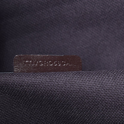 Burberry Haymarket Check Portfolio Case Chocolate 8 of 11