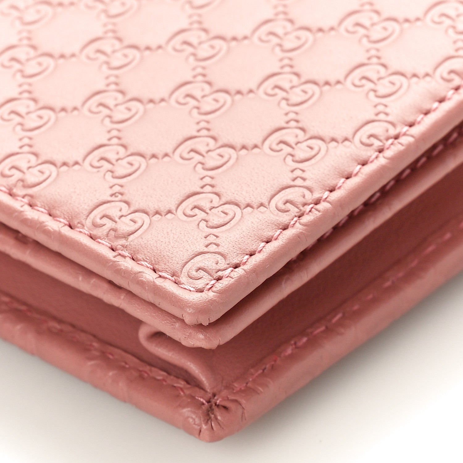 Gucci Microguccissima Crossbody Wallet Soft Pink 9 of 10