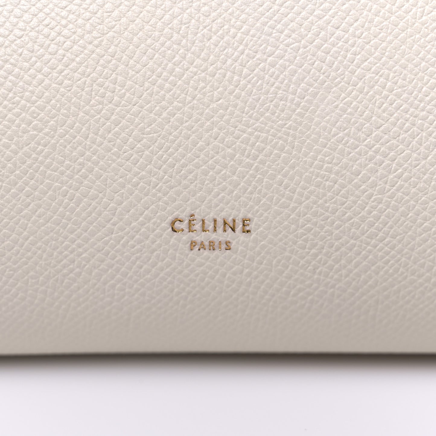 Grained Calfskin Mini Belt Bag White