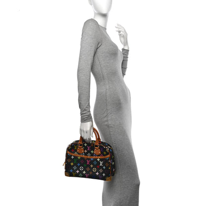 Louis Vuitton Monogram Multicolor Trouville Black 2 of 12