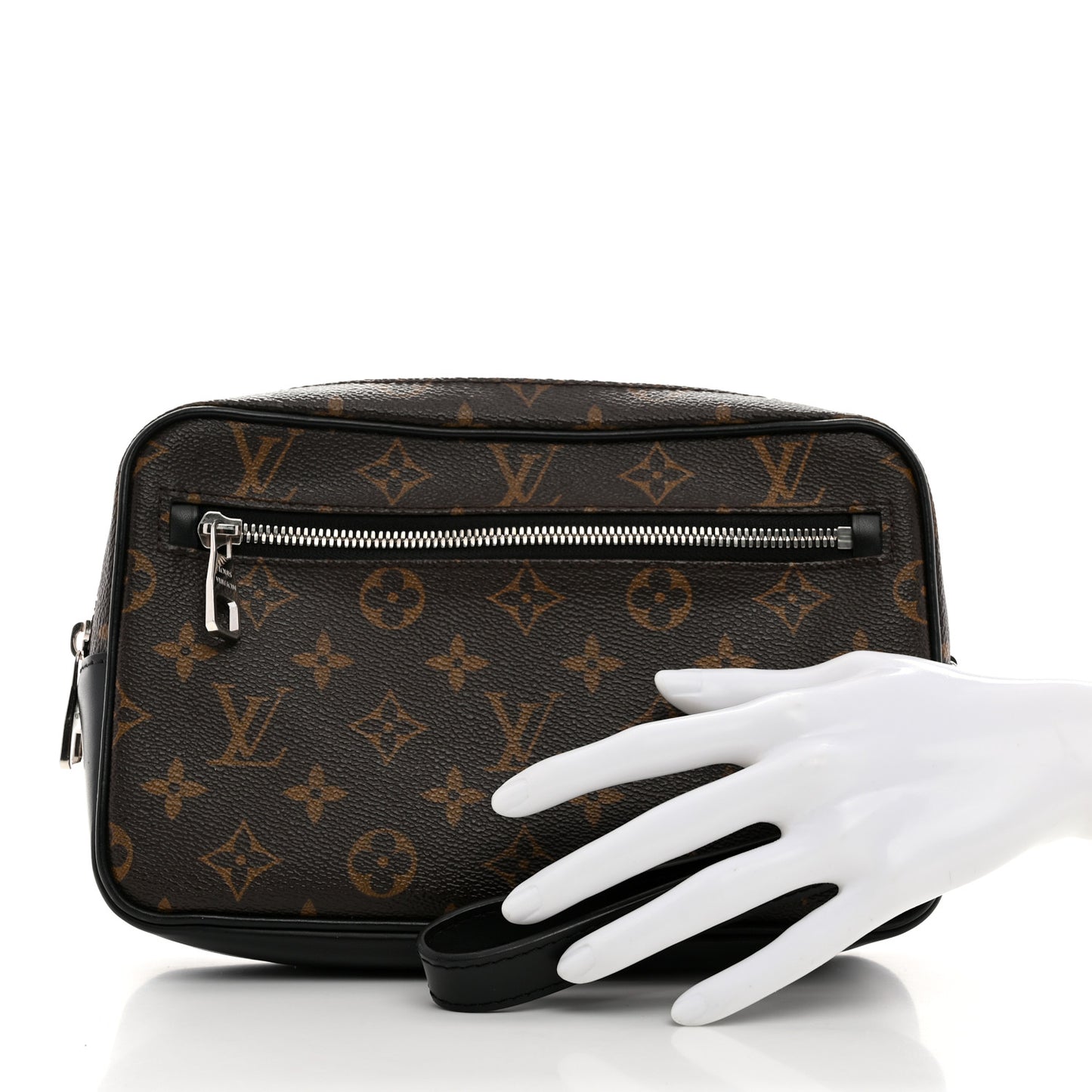 Monogram Macassar Kasai Clutch Black