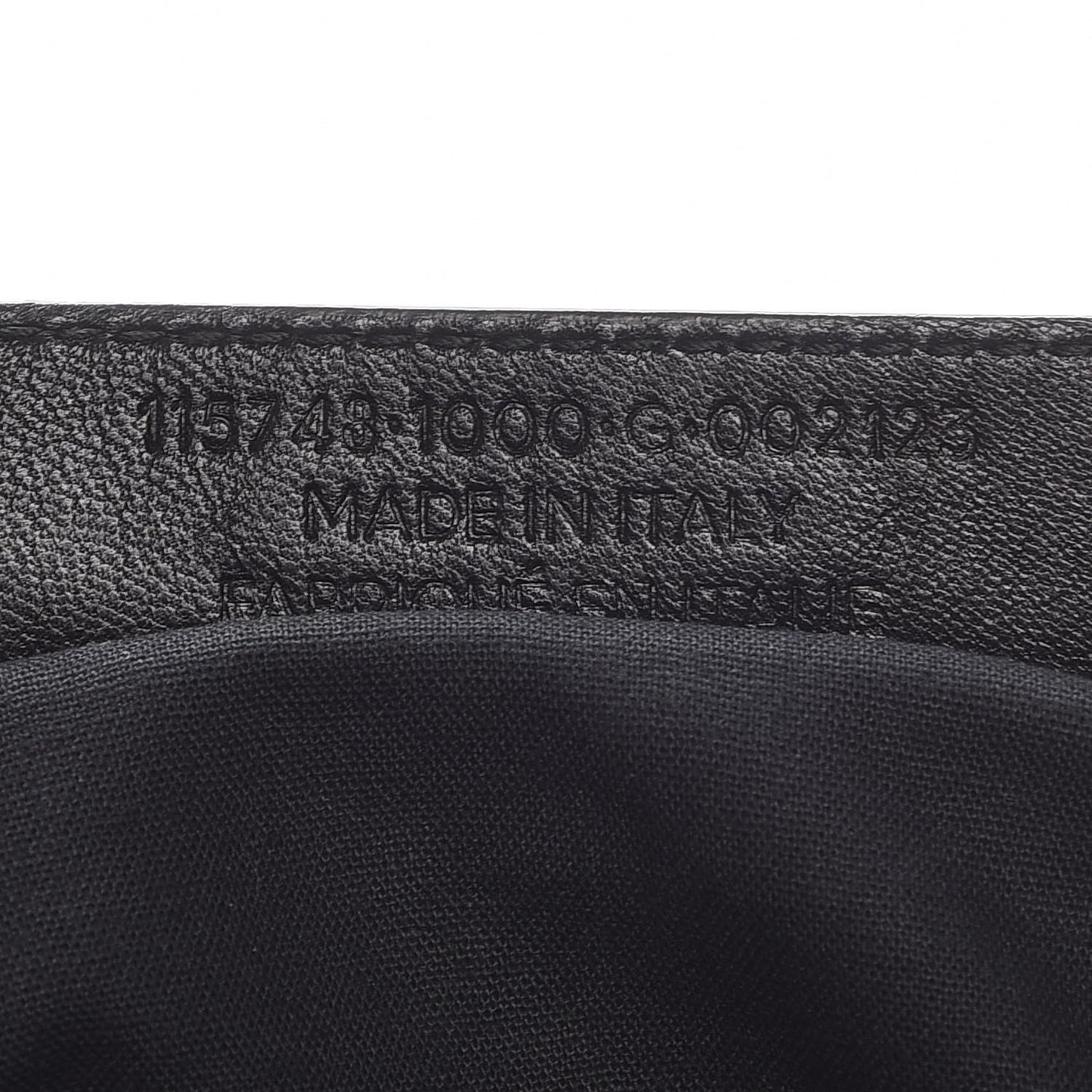 Guccissima Web Medium Padlock Messenger Shoulder Bag Black