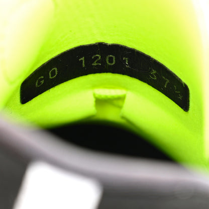 Louis Vuitton Mix Materials Suede Calfskin Run 55 Sneakers 37.5 Fluorescent Yellow Pink 9 of 9