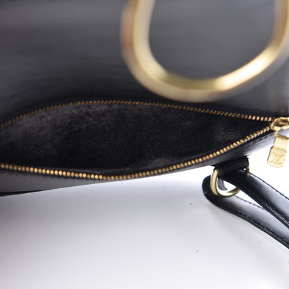 Louis Vuitton Epi Mabillon Backpack Black 10 of 13