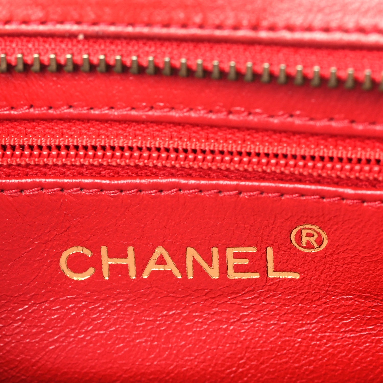 Chanel Lambskin Diamond Quilted CC Tassel Crossbody Bag Red 6 of 9