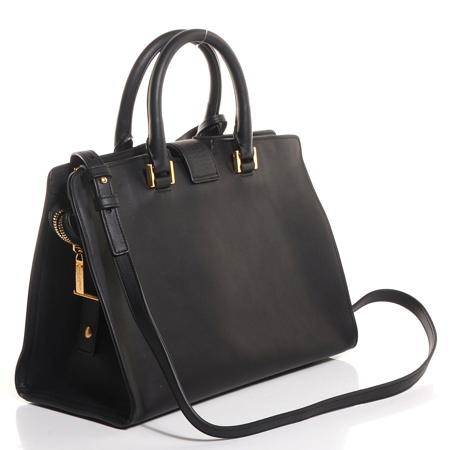 Calfskin Small Classic Y Cabas Black