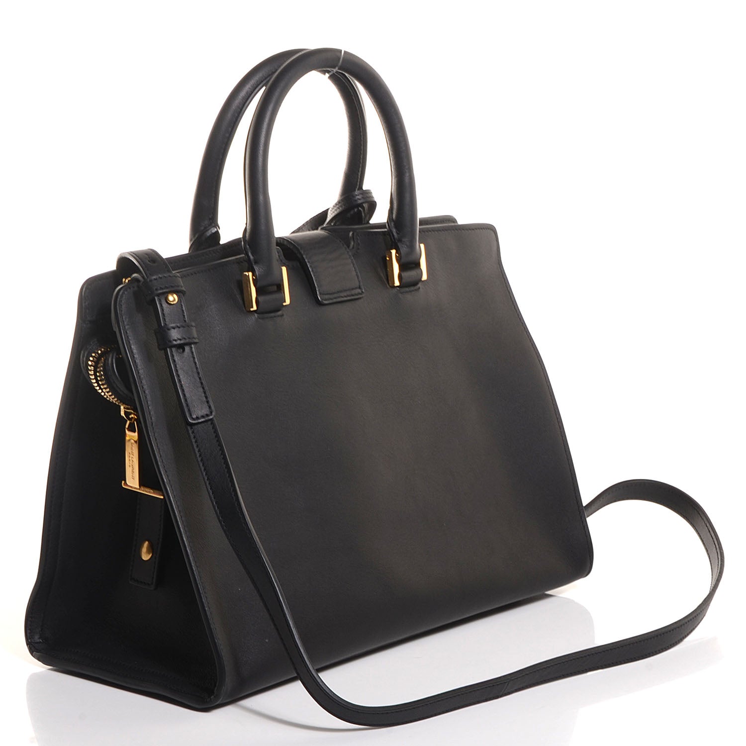 Saint Laurent Calfskin Small Classic Y Cabas Black 3 of 8