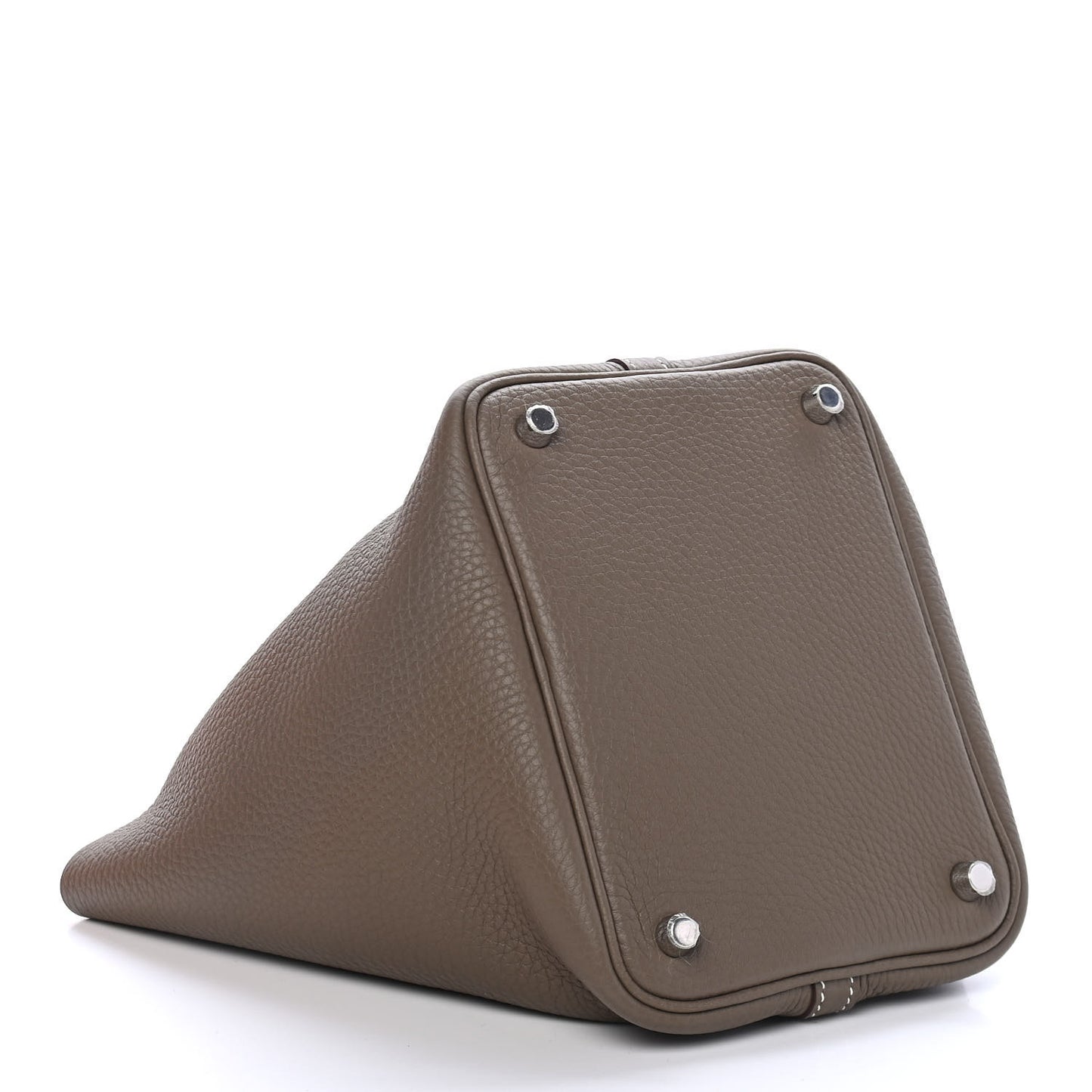 Taurillon Clemence Picotin Lock 18 PM Etoupe