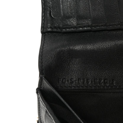 Valentino Garavani Calfskin Go Logo Zip Around Wallet Black 8 of 8