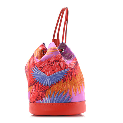 Hermes Silk Swift Flamingo Party Soie Cool Small Capucine 1 of 7