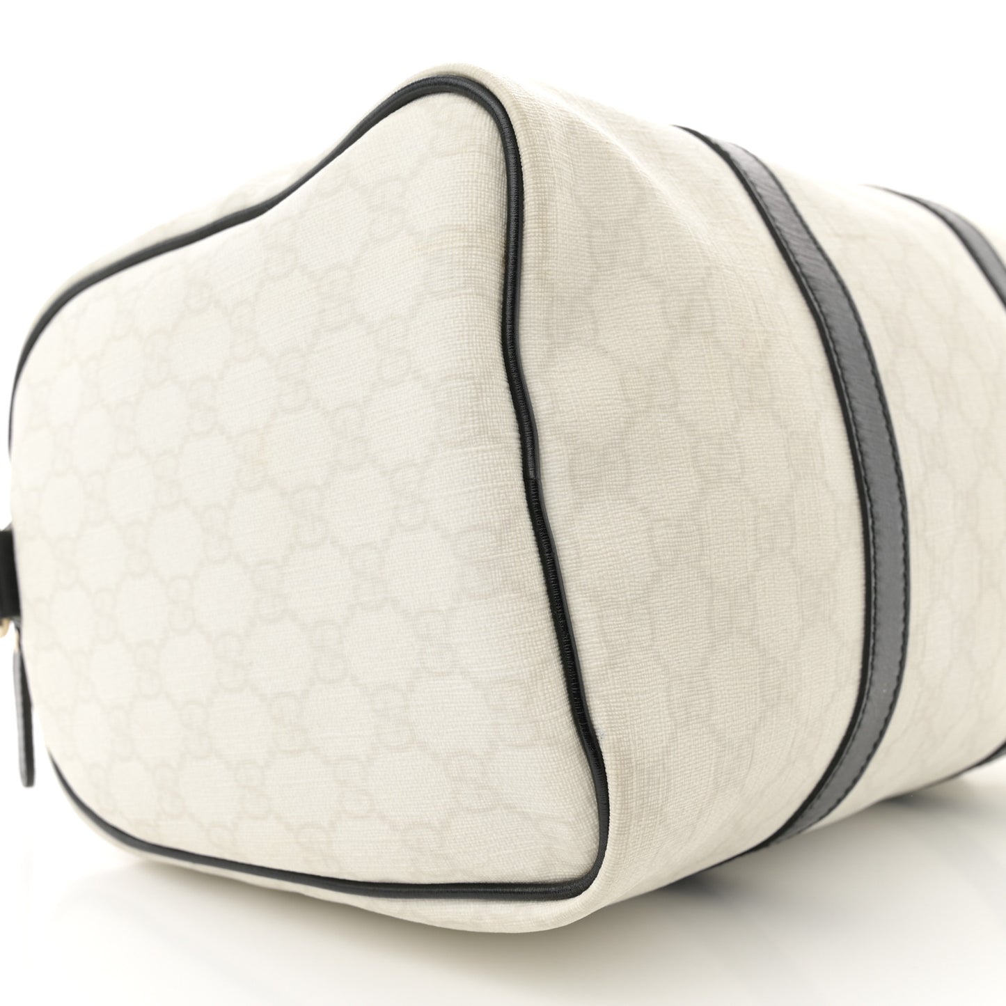 GG Plus Monogram Medium Joy Boston White Black