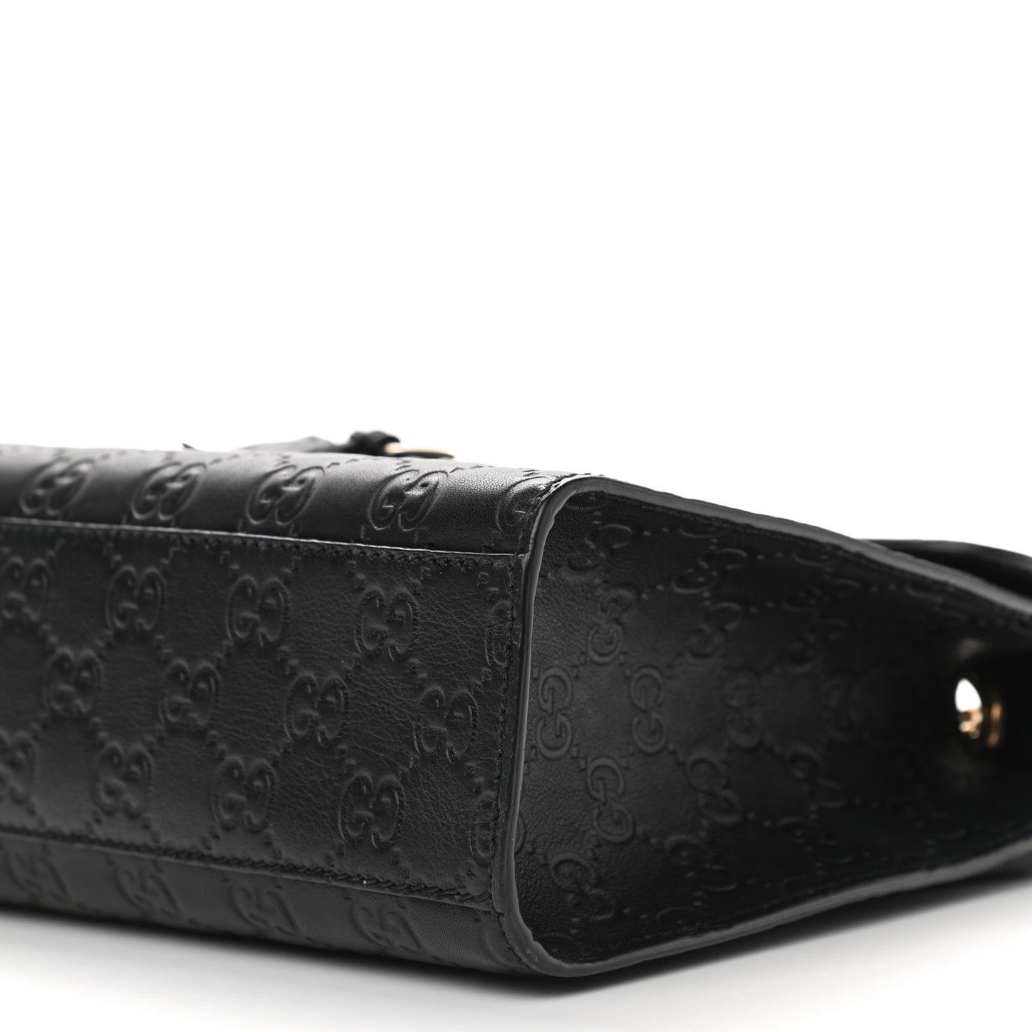 Guccissima Medium Emily Chain Shoulder Bag Black