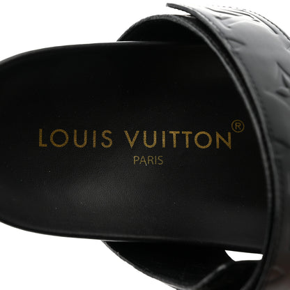 Louis Vuitton Empreinte Bom Dia Mule Sandals 38 Black 5 of 7