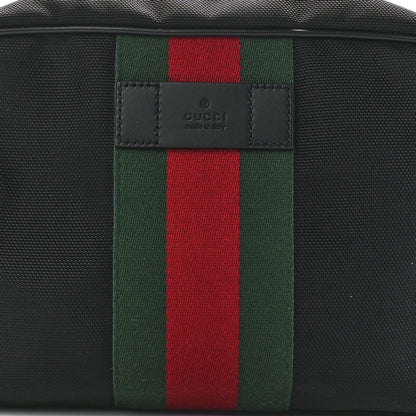 Gucci Techno Canvas Web Toiletry Case Black 9 of 12