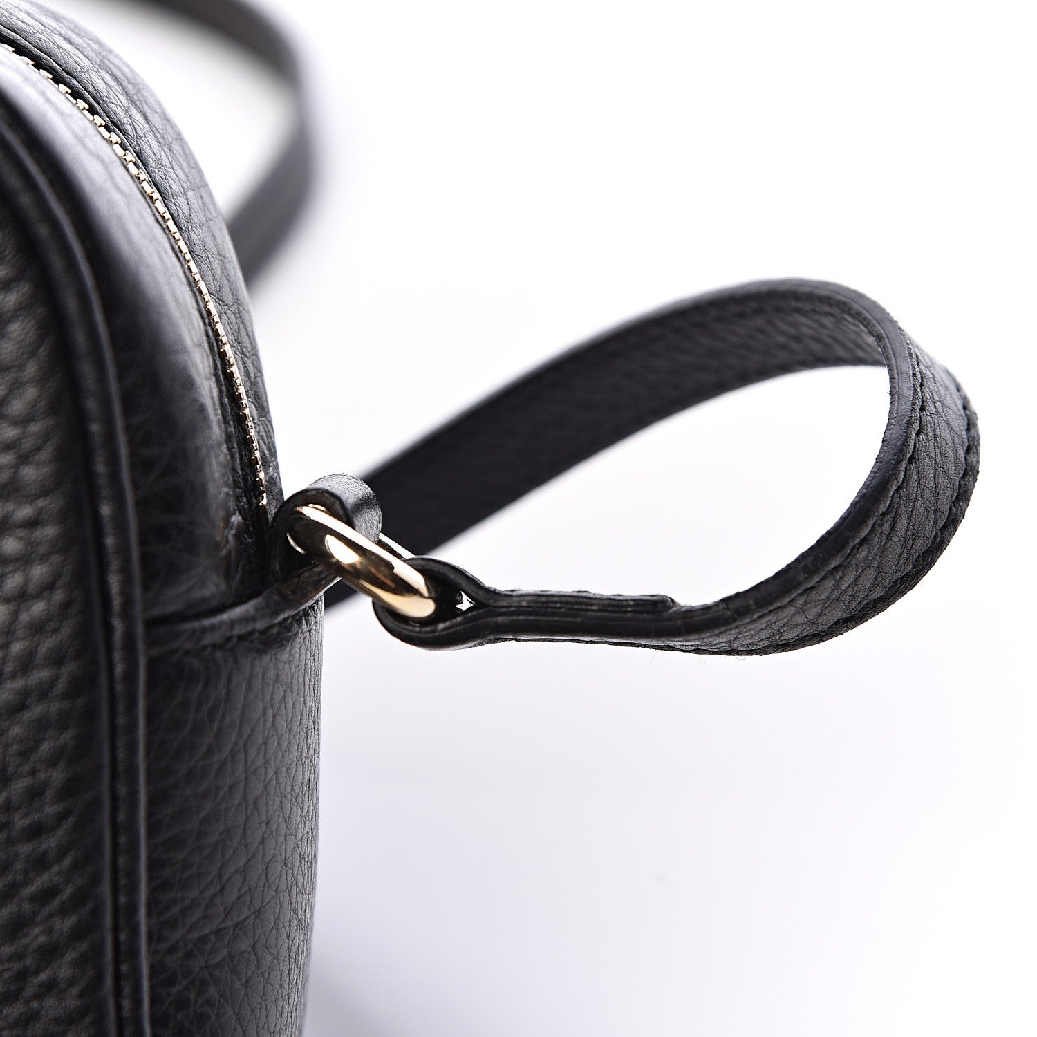 Gucci Pebbled Calfskin Small Soho Disco Bag Black 8 of 18