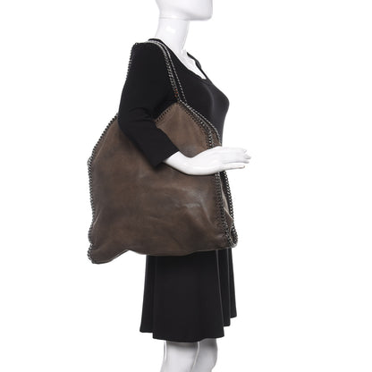 Stella McCartney Shaggy Deer Big Falabella Tote Brown 2 of 8